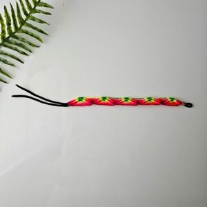 🆕️Bright Pink Boho Handmade Bracelet – Festival & Travel Ready!